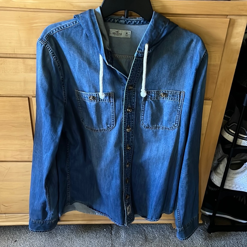 Hollister Men’s Denim Shirt Jacket